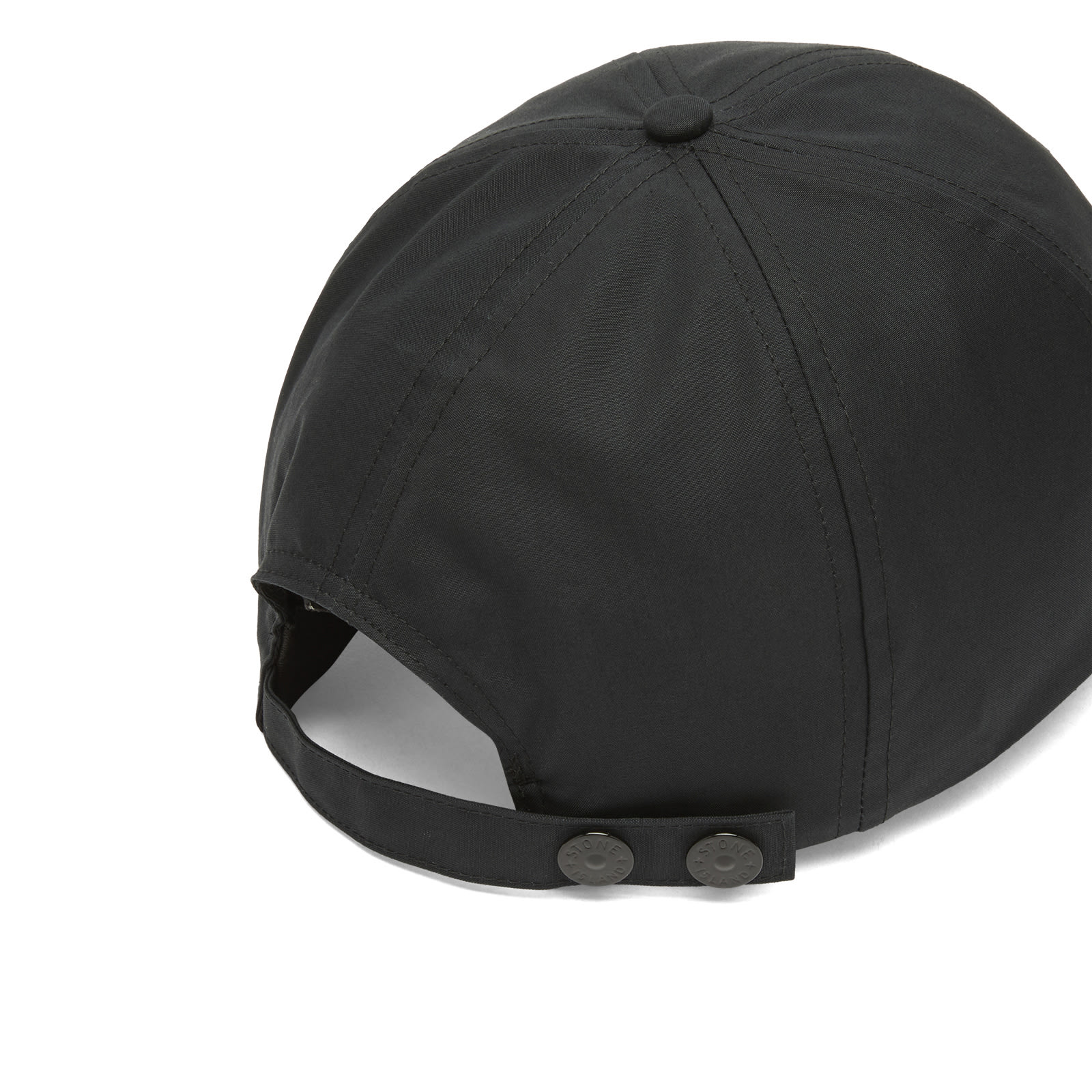 Men's Ghost Cotton Canvas Cap Black