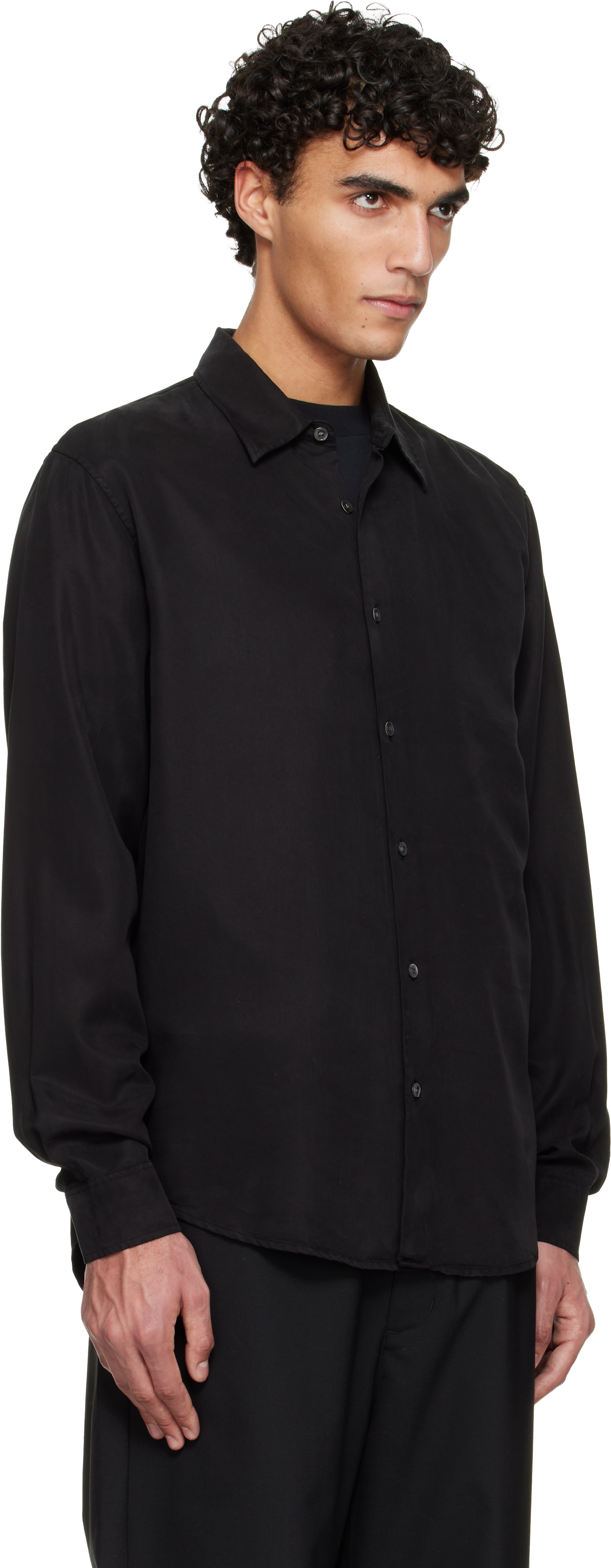 Black Regular Fit Shirt