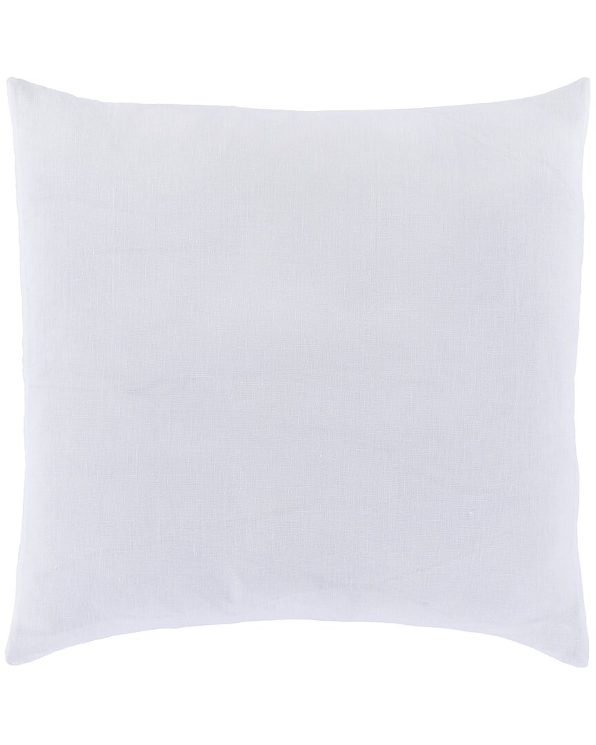 Surya Dawson White Euro Sham