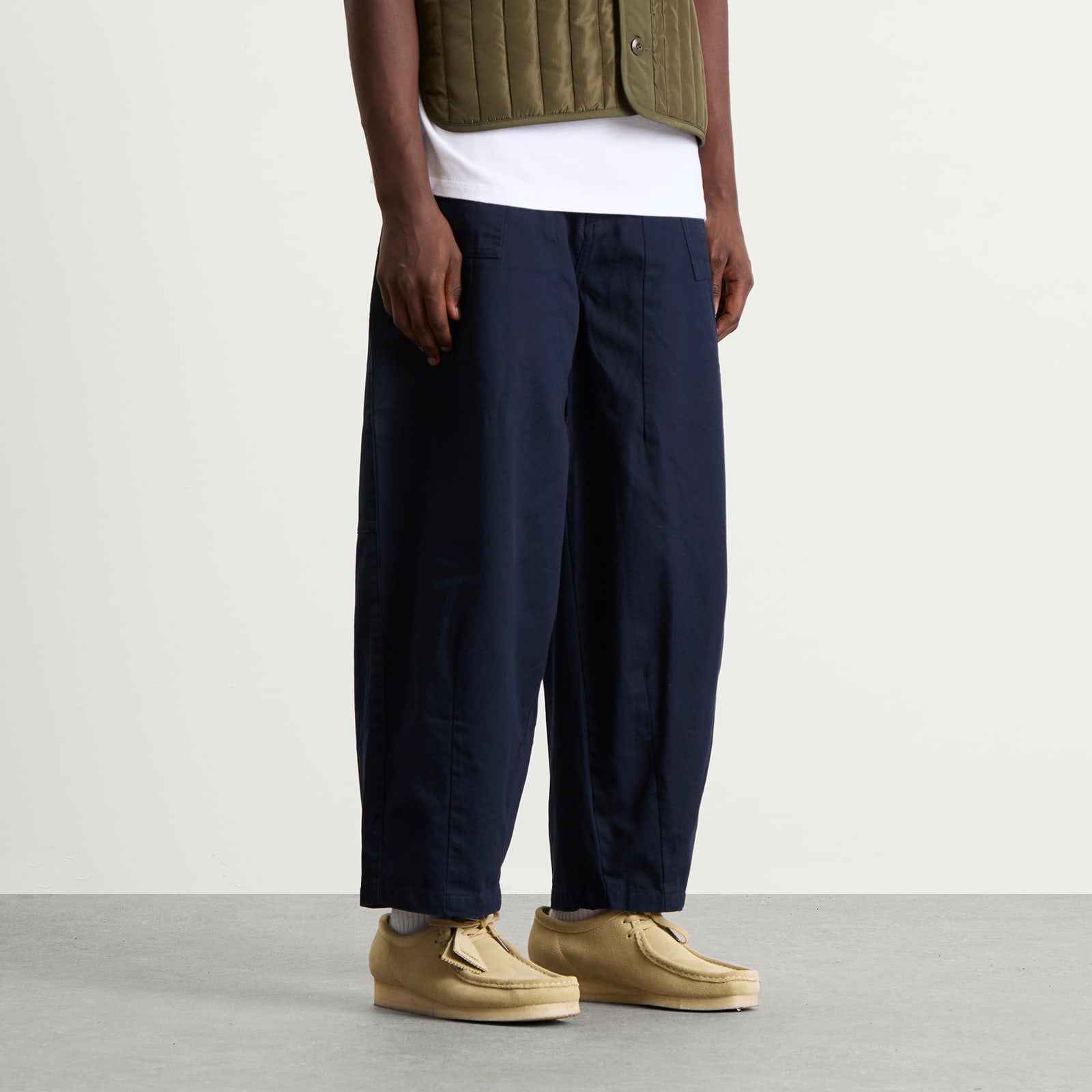 Men's Twill Balloon Pants Navy