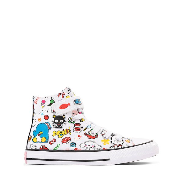 Converse x Hello Kitty&reg; & Friends Chuck Taylor All Star Easy-On High-Top Sneaker - Little Kid - White