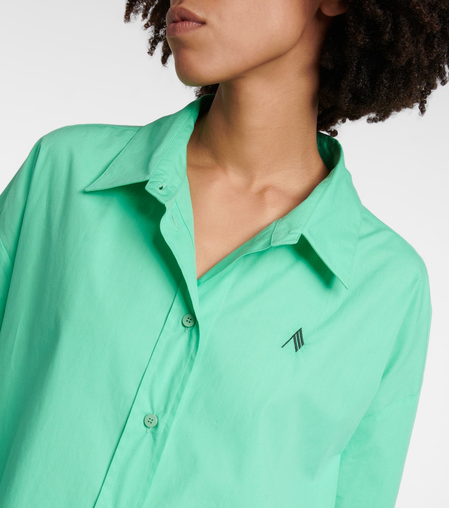 Diana cotton canvas shirt