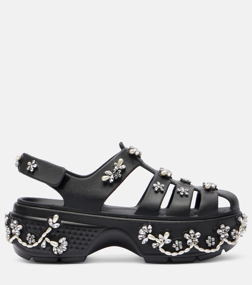 Simone Rocha x Crocs Stomp Fisherman platform sandals