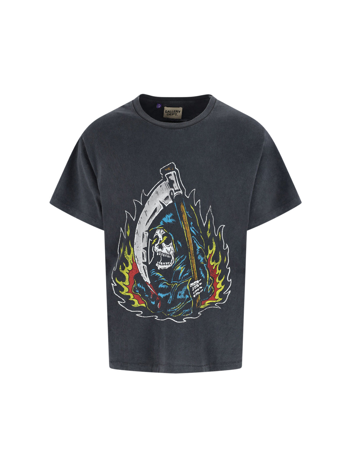Vintage-Style Cotton Graphic T-Shirt