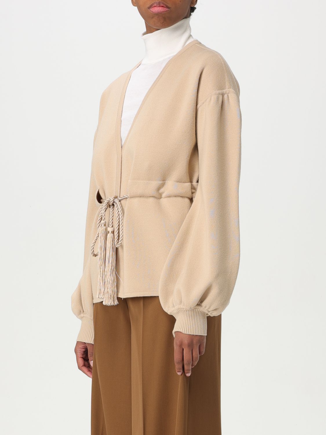 Cardigan Woman color White
