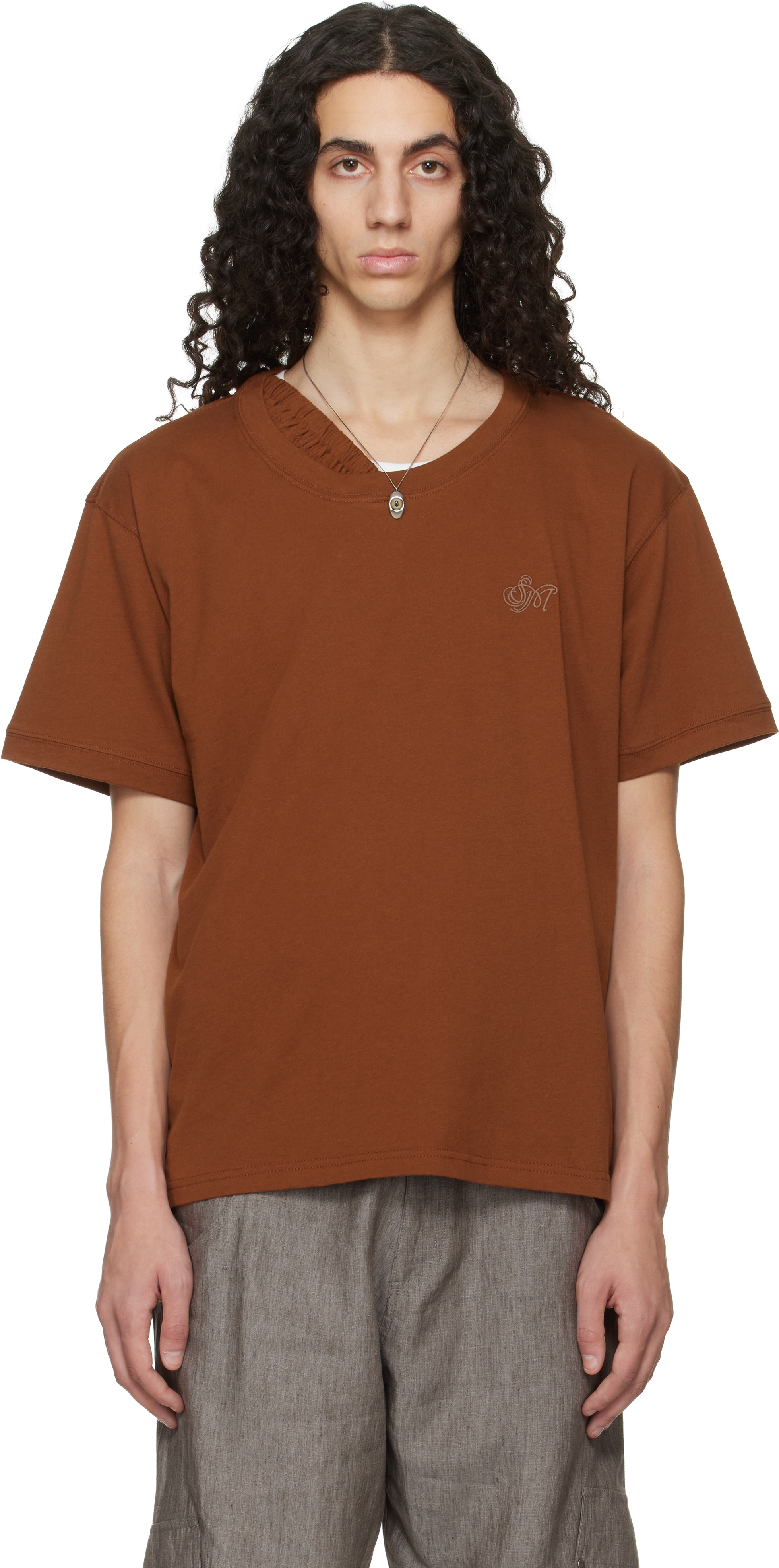 Tan Waistband T-shirt
