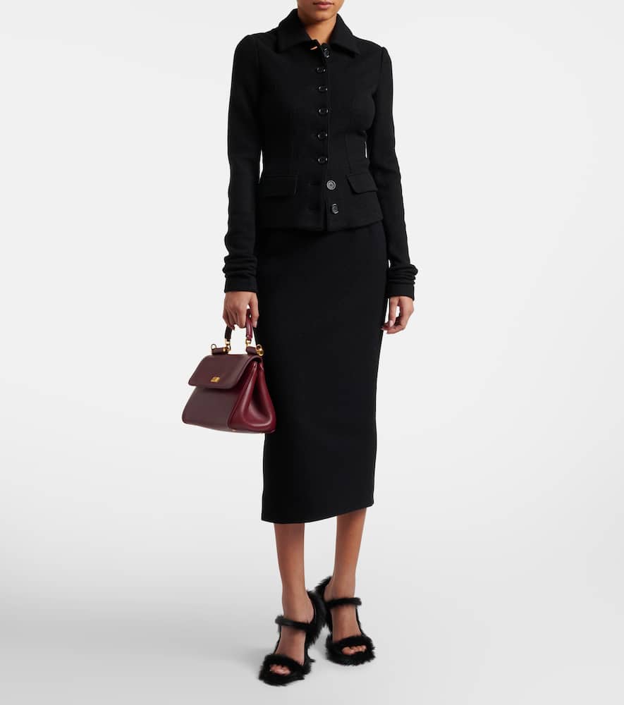 Virgin wool jacket