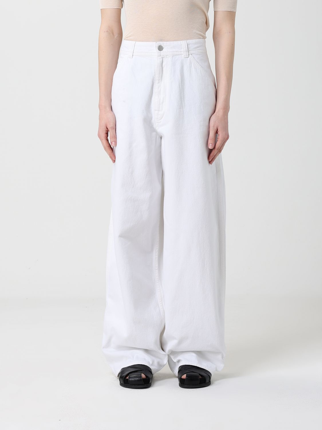 Pants Woman color Milk
