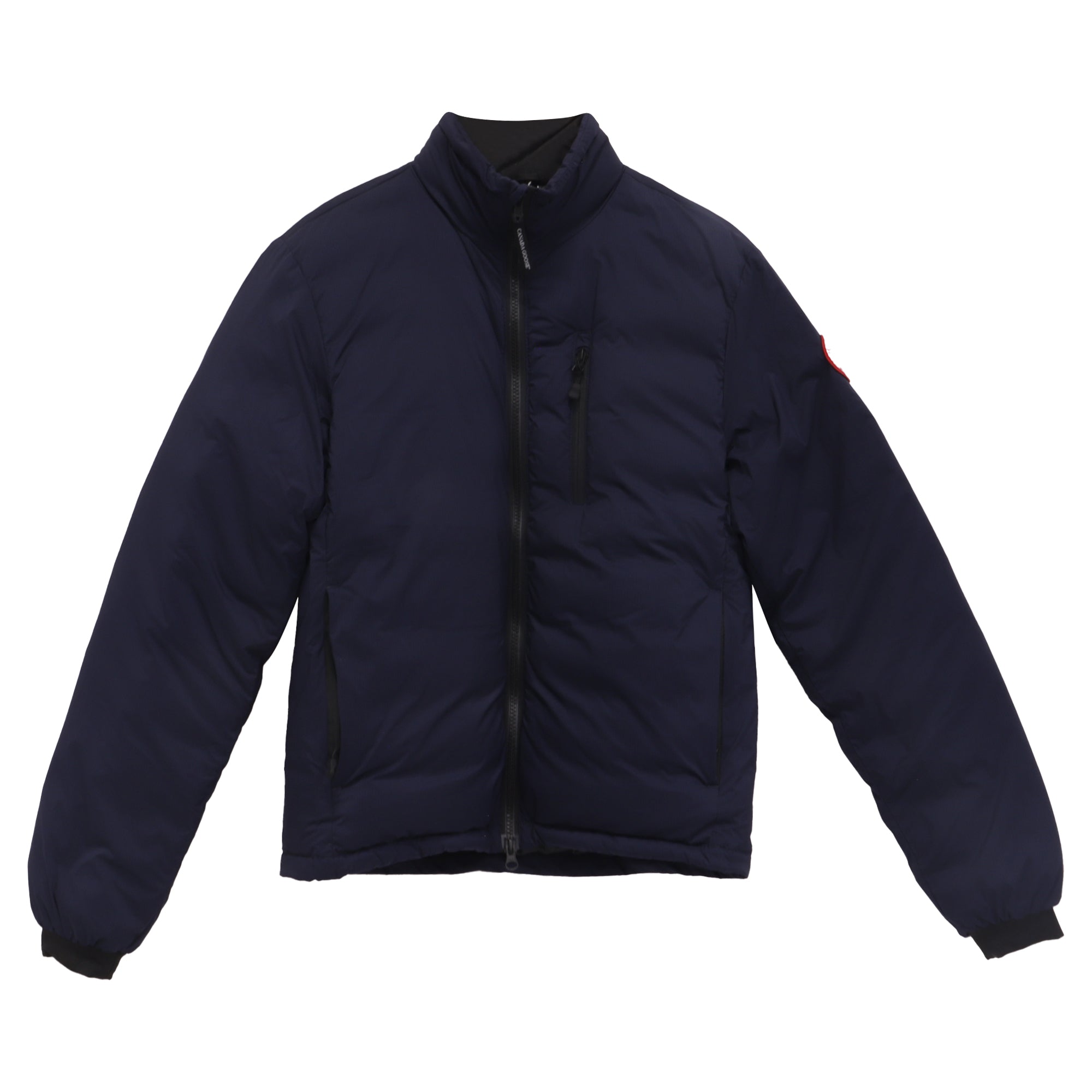 Lodge Jacket in Navy Blue Polyamide