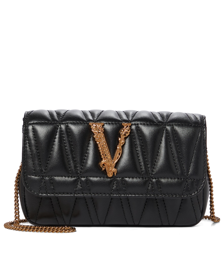 Virtus Small leather shoulder bag