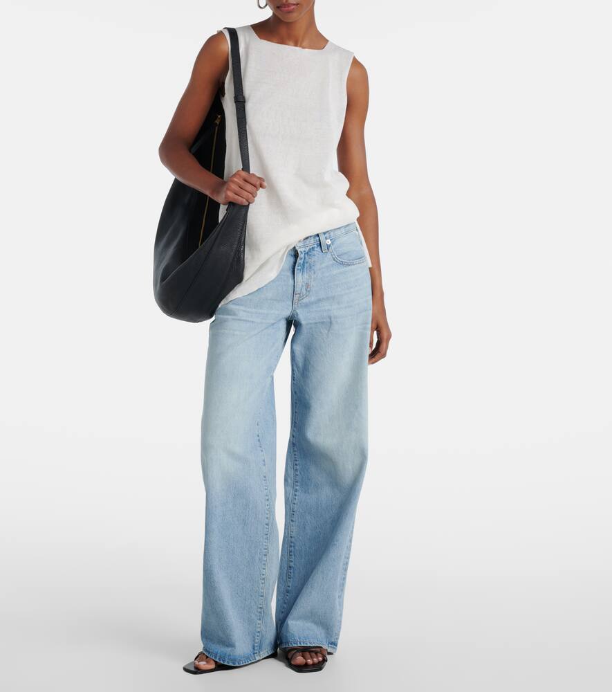 Mica wide-leg jeans