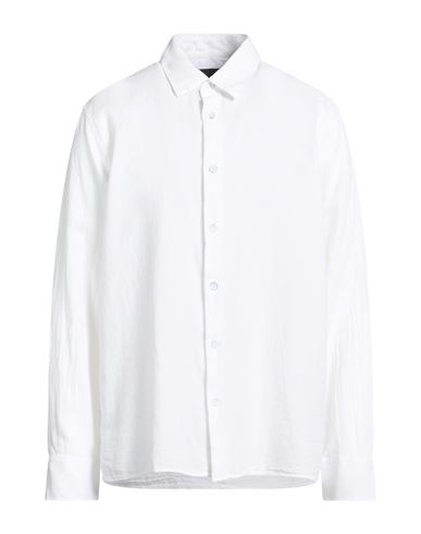 Man Shirt White Size M Cotton, Lyocell