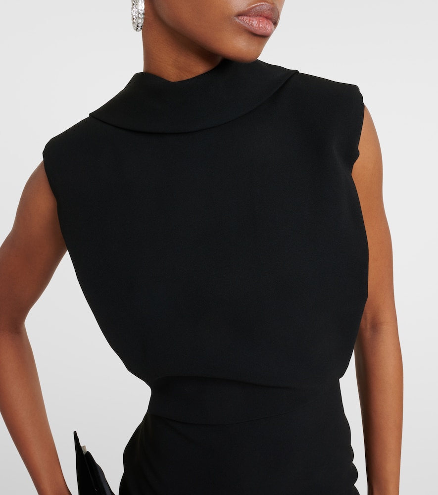 High neck cady midi dress