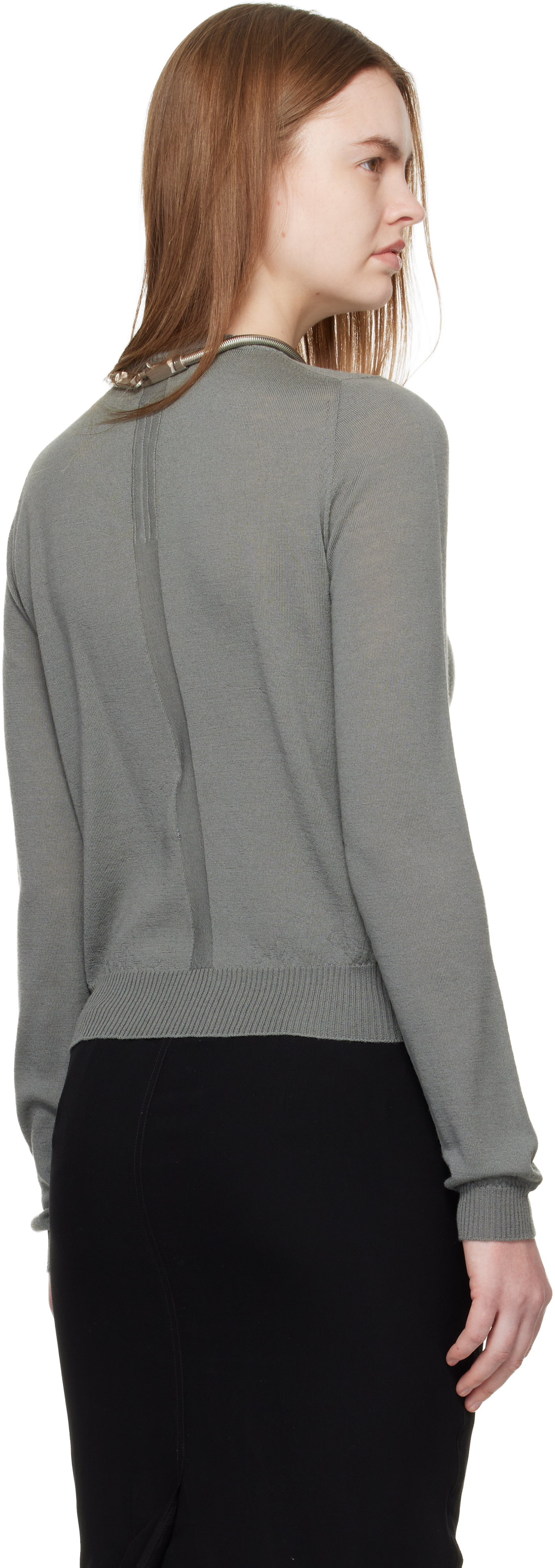 Khaki Temple Biker Level Sweater