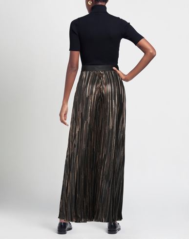 Woman Pants Black Size 6 Polyester, Acetate, Viscose, Elastane