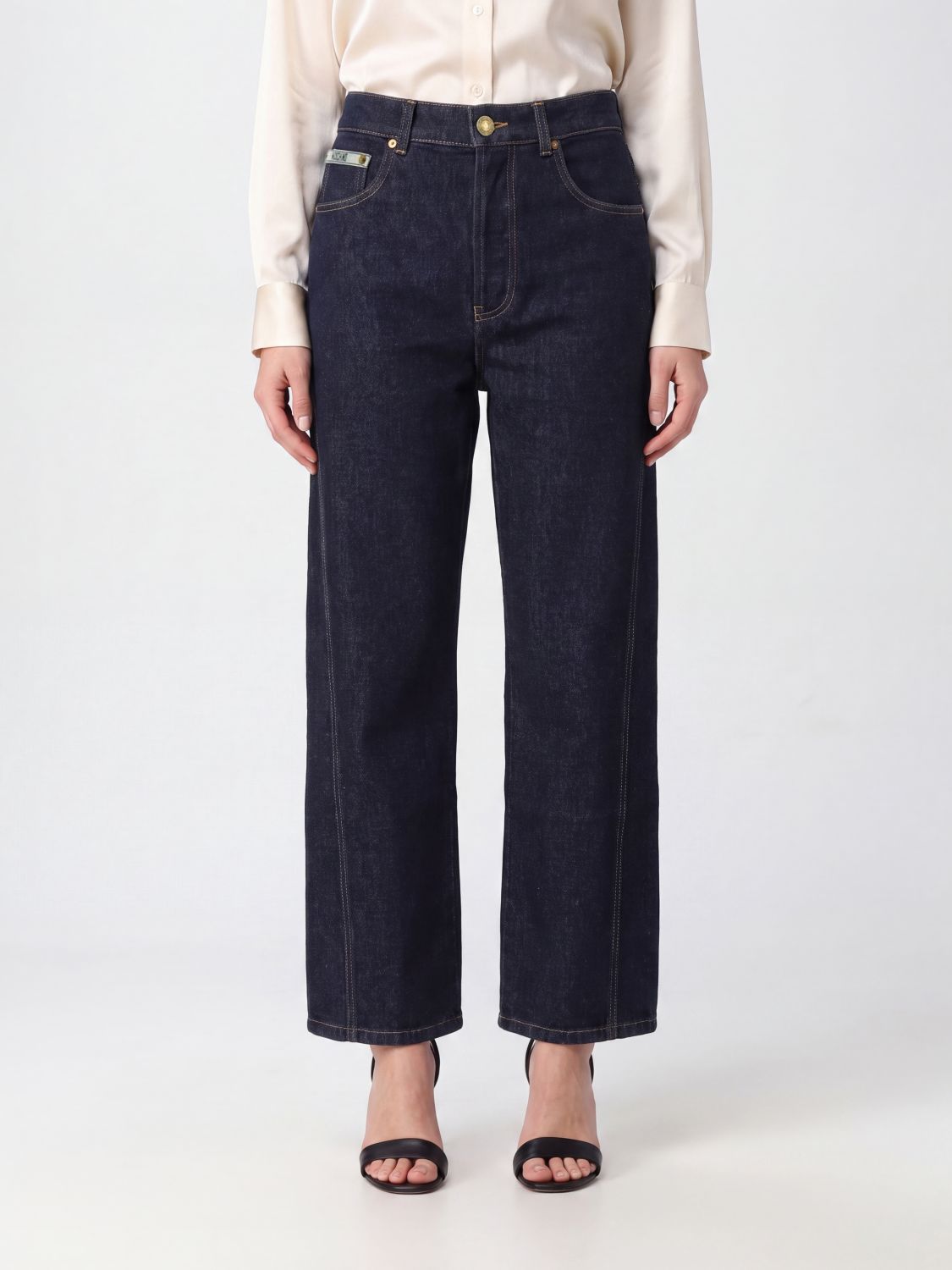 Pants Woman color Blue