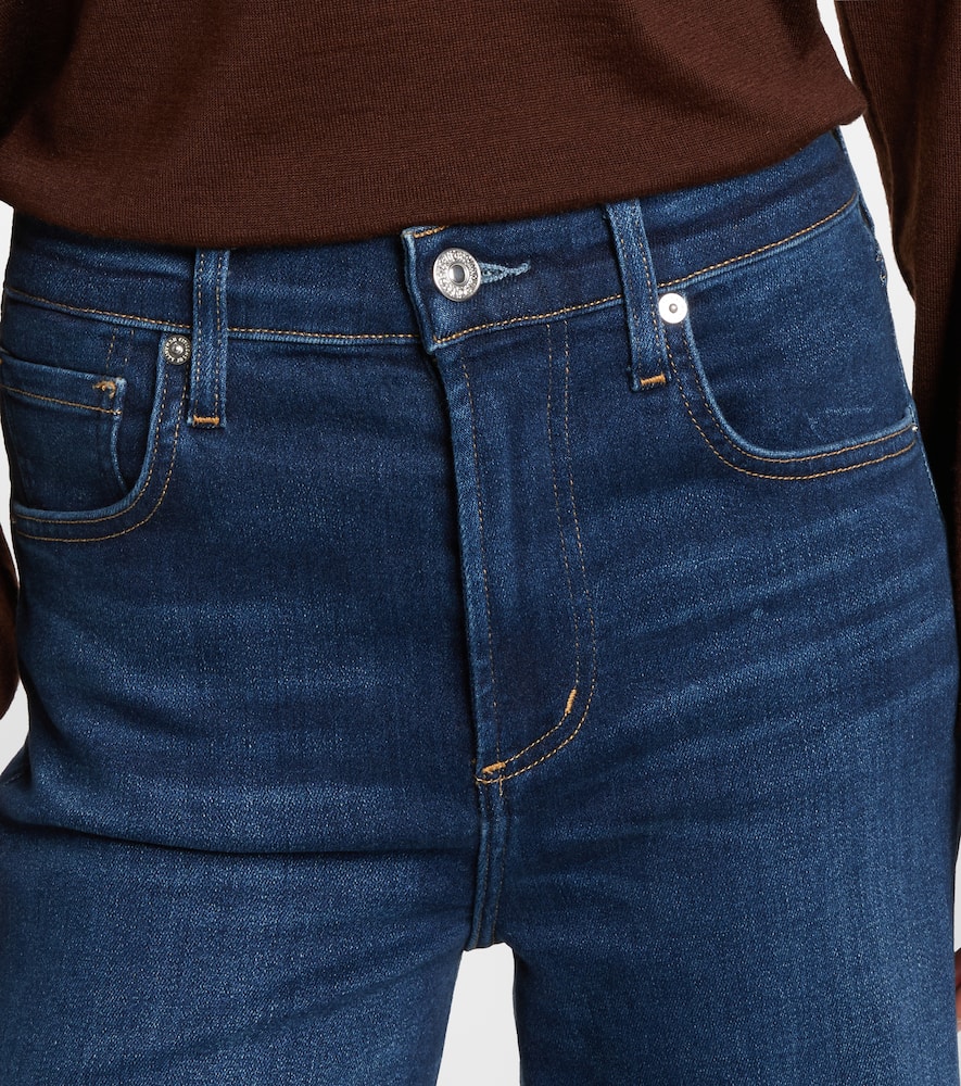 Lyra cropped wide-leg jeans