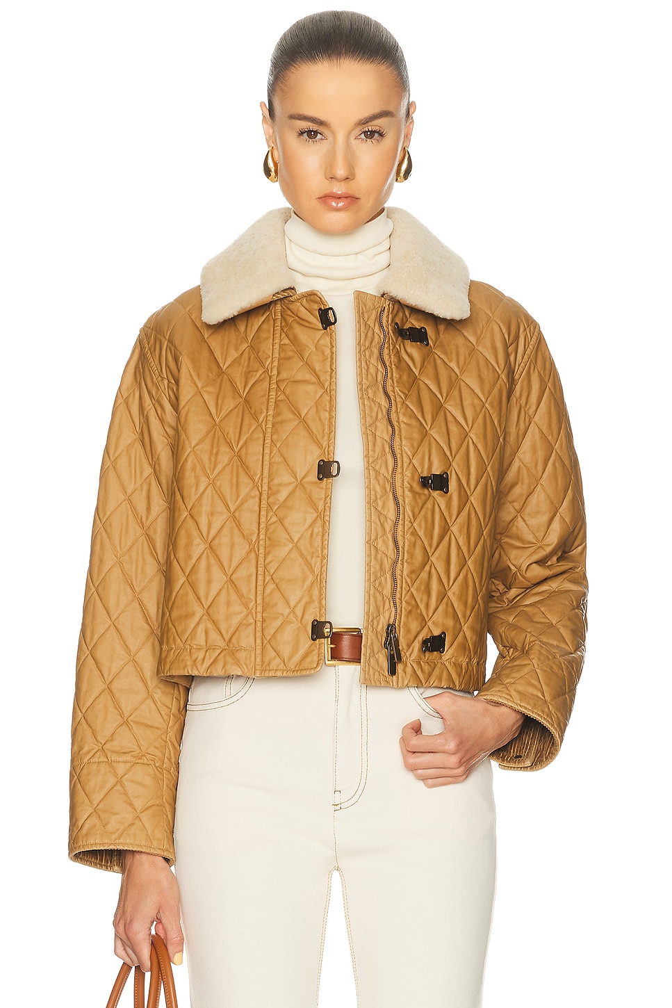 Burberry Howle Jacket in Sepia & Hay - Cognac. L also in