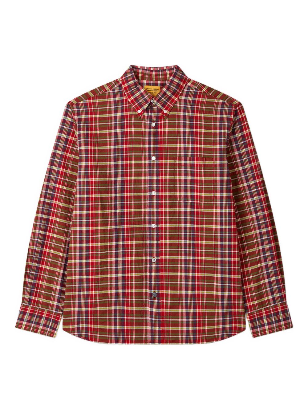Check-patterned shirt - Red