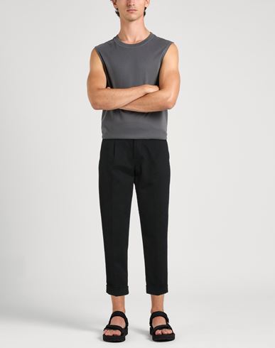 Re_hash Man Pants Black Size 30 Cotton, Elastane