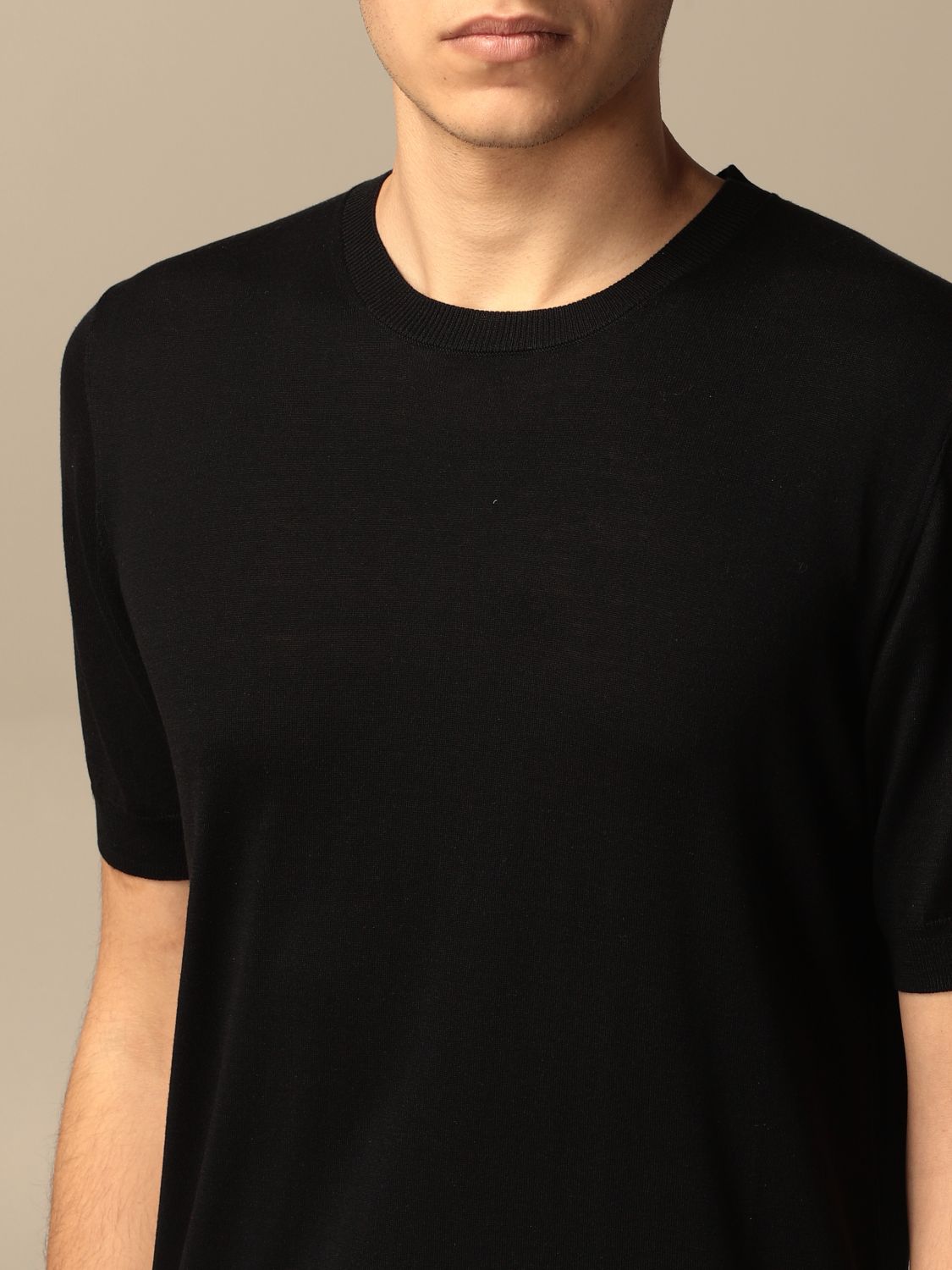 Jumper Men colour Black