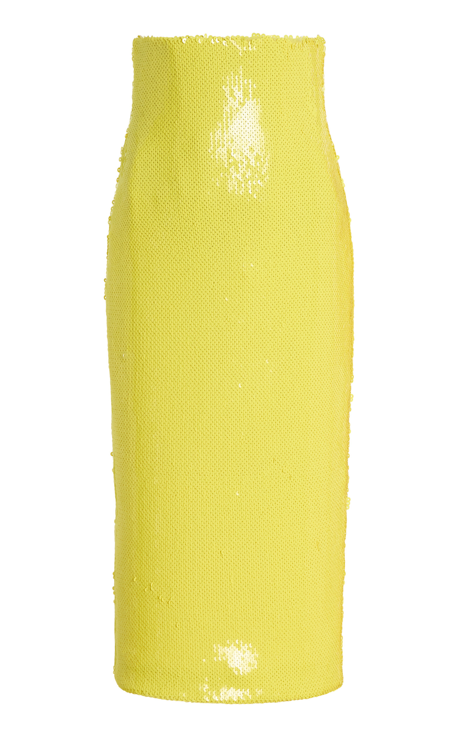 High-Rise Sequin Pencil Skirt