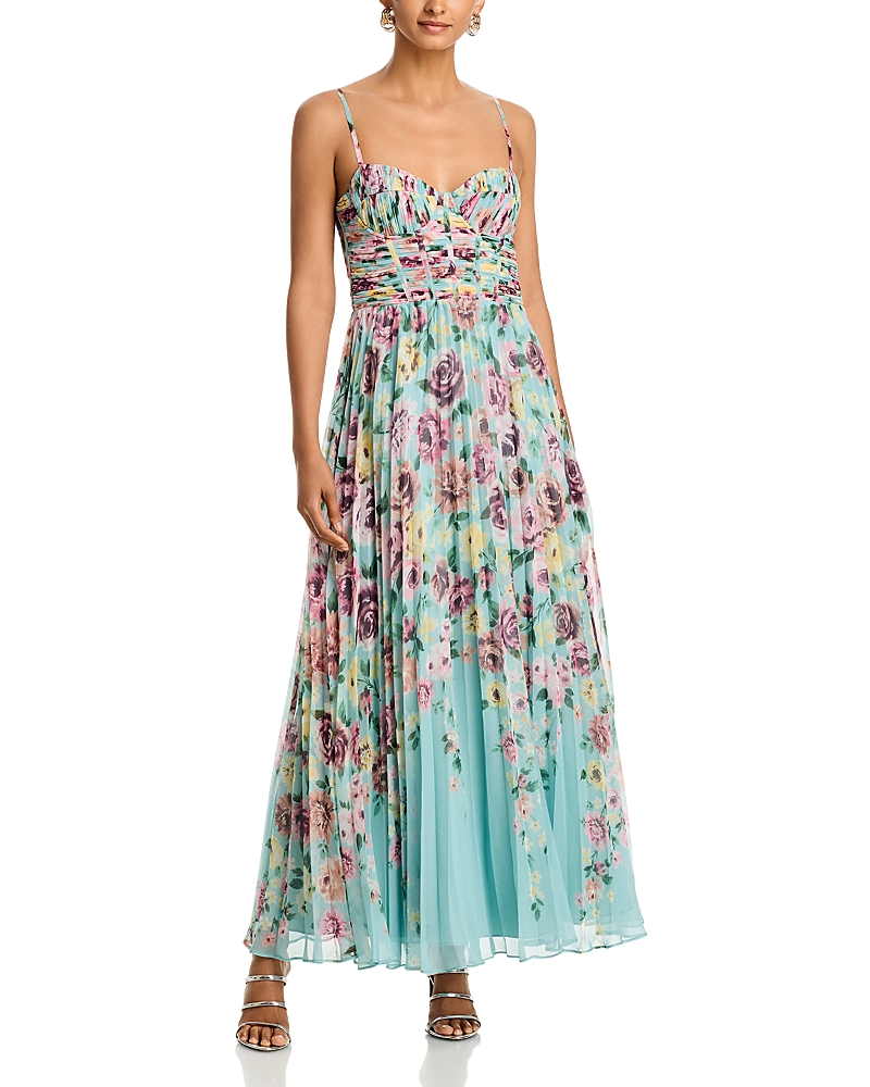 Floral Bustier Dress- Exclusive
