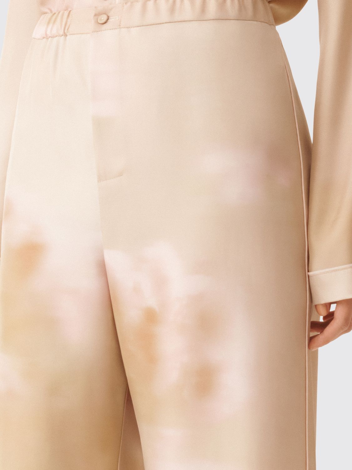 Pants Woman color Beige