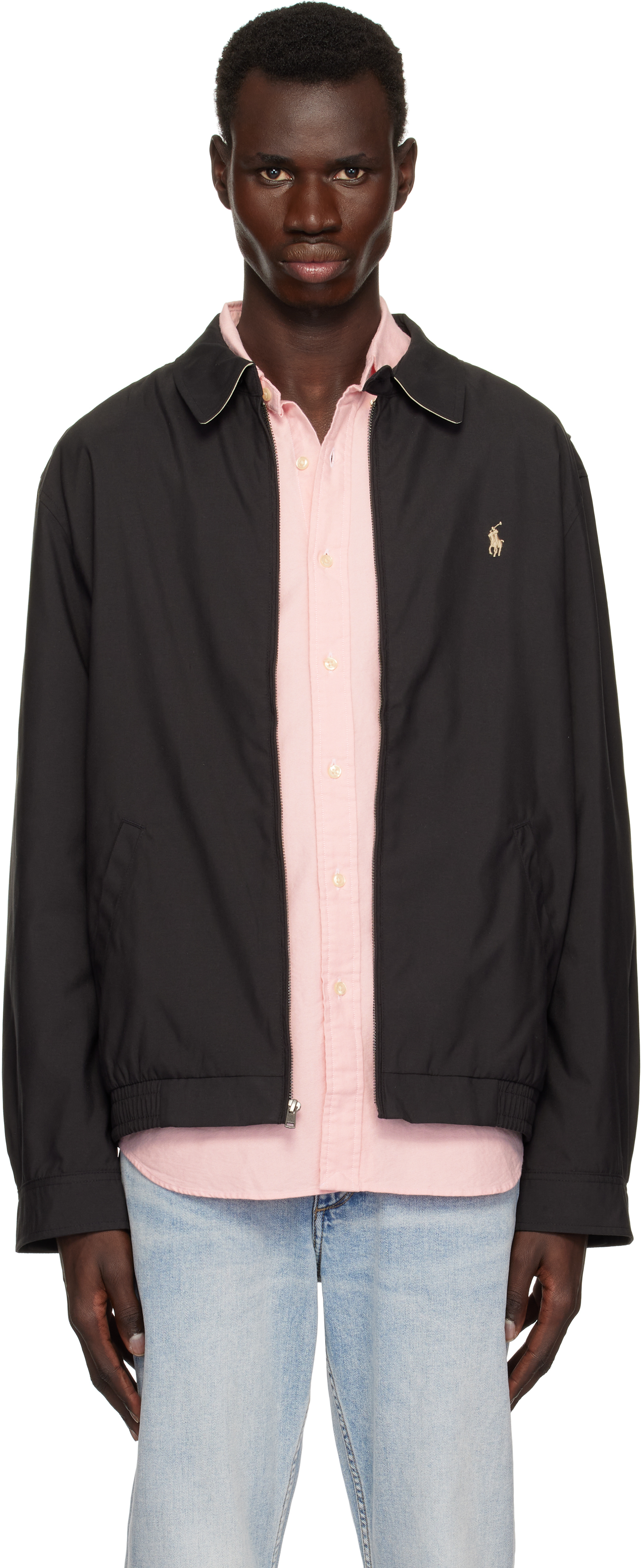 Polo Ralph Lauren 남성 블랙 바이스윙 재킷 251213M180002
