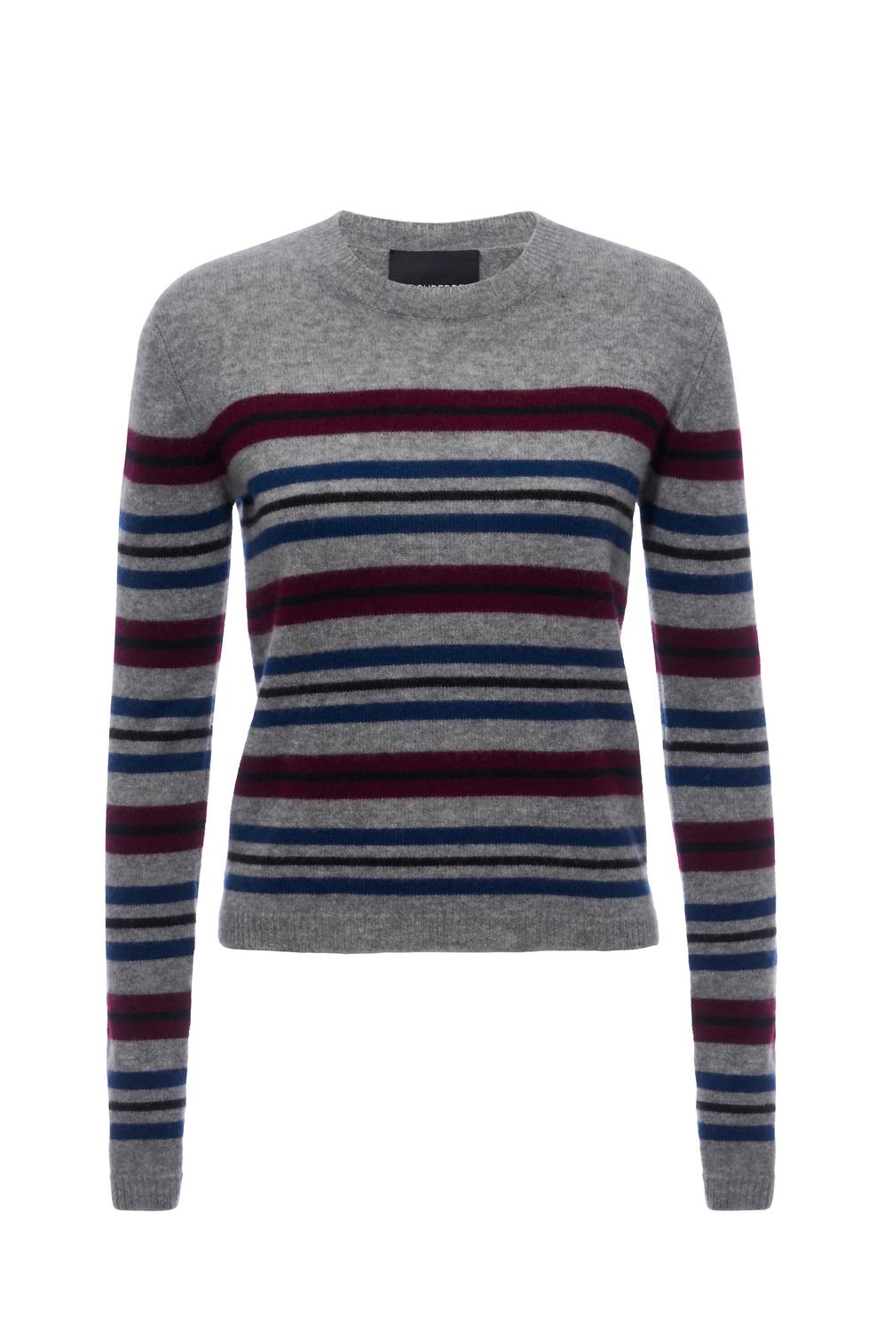 My Crew Sweater In Grey Stripe