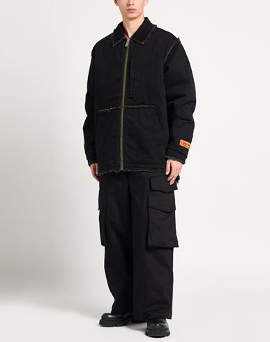 Man Denim outerwear Black