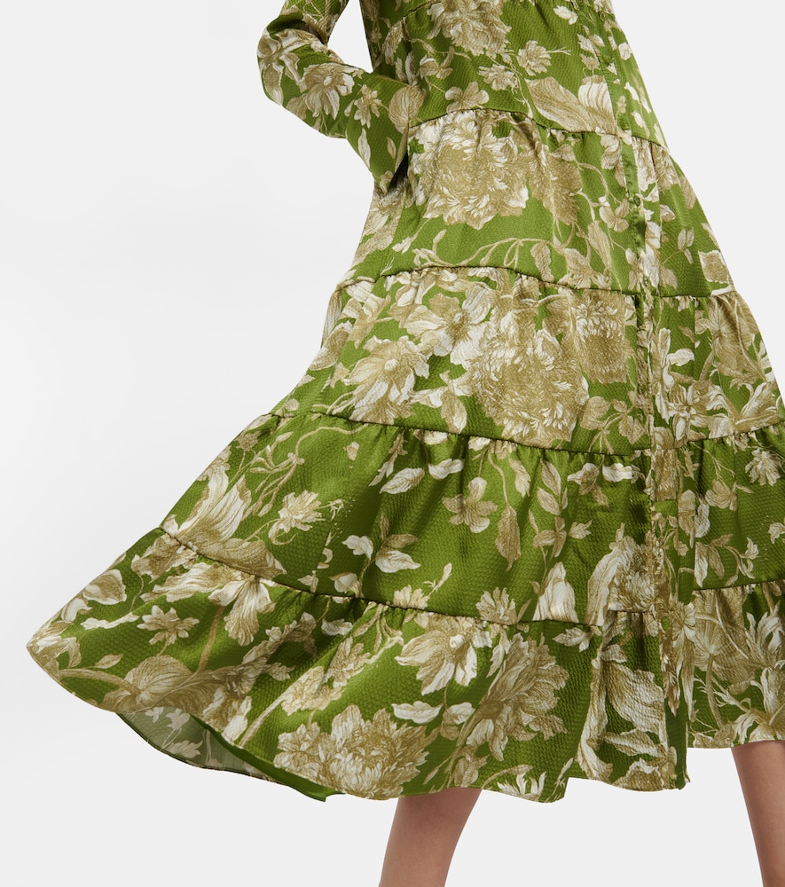 Palmira floral midi dress