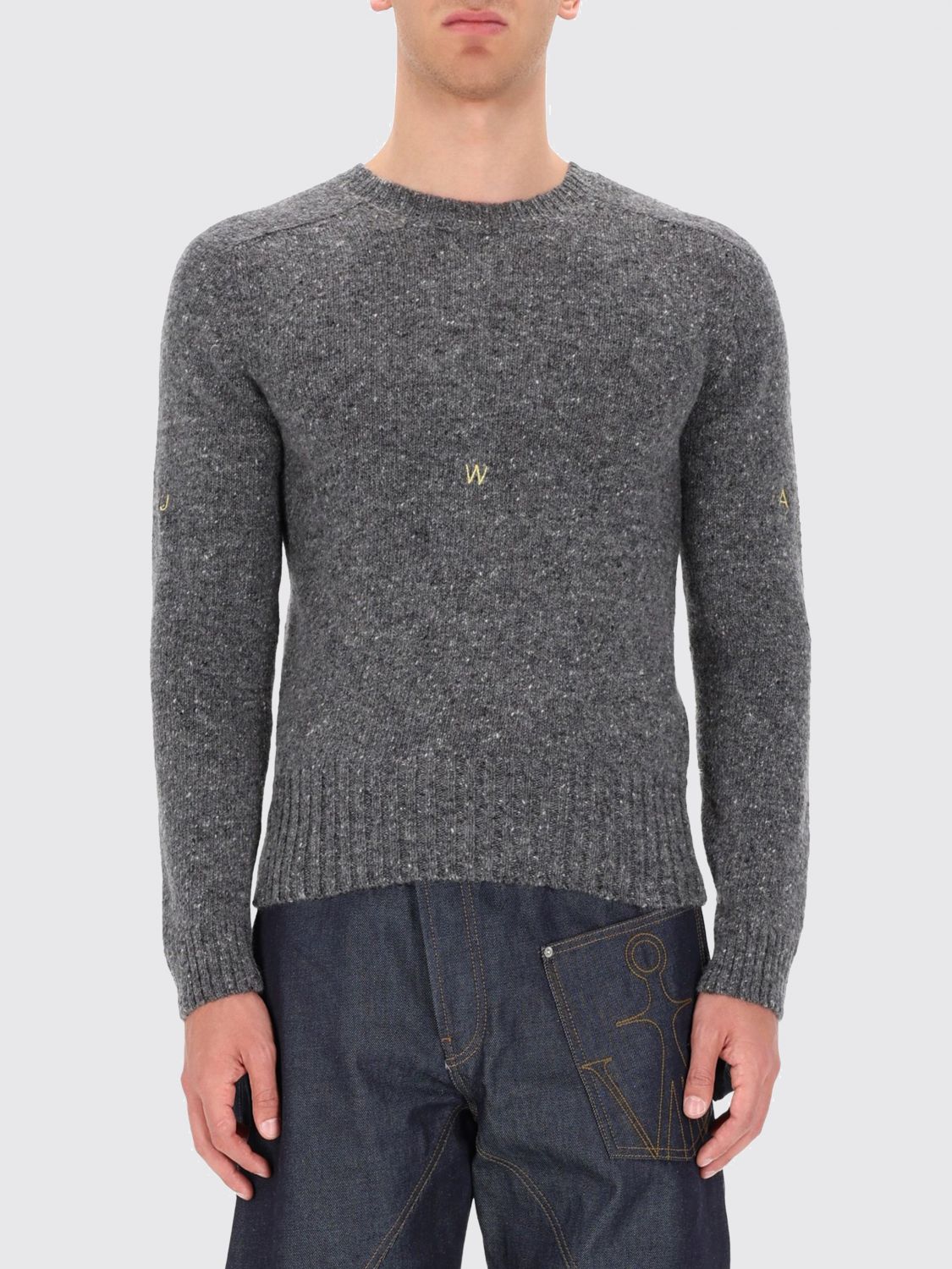 Sweater Men color Charcoal