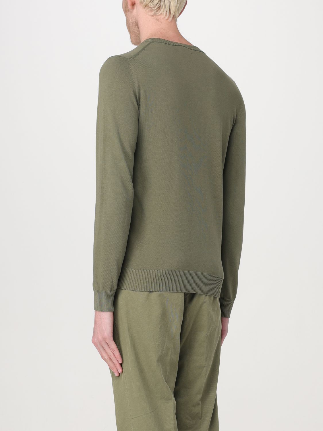 Sweater Men color Military