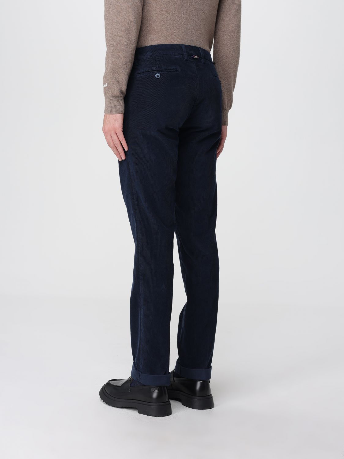 Pants Men color Blue