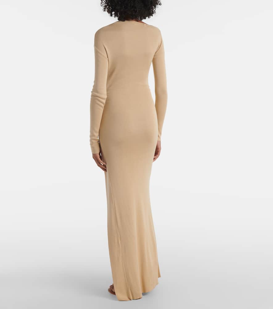 Ciro silk-blend maxi dress