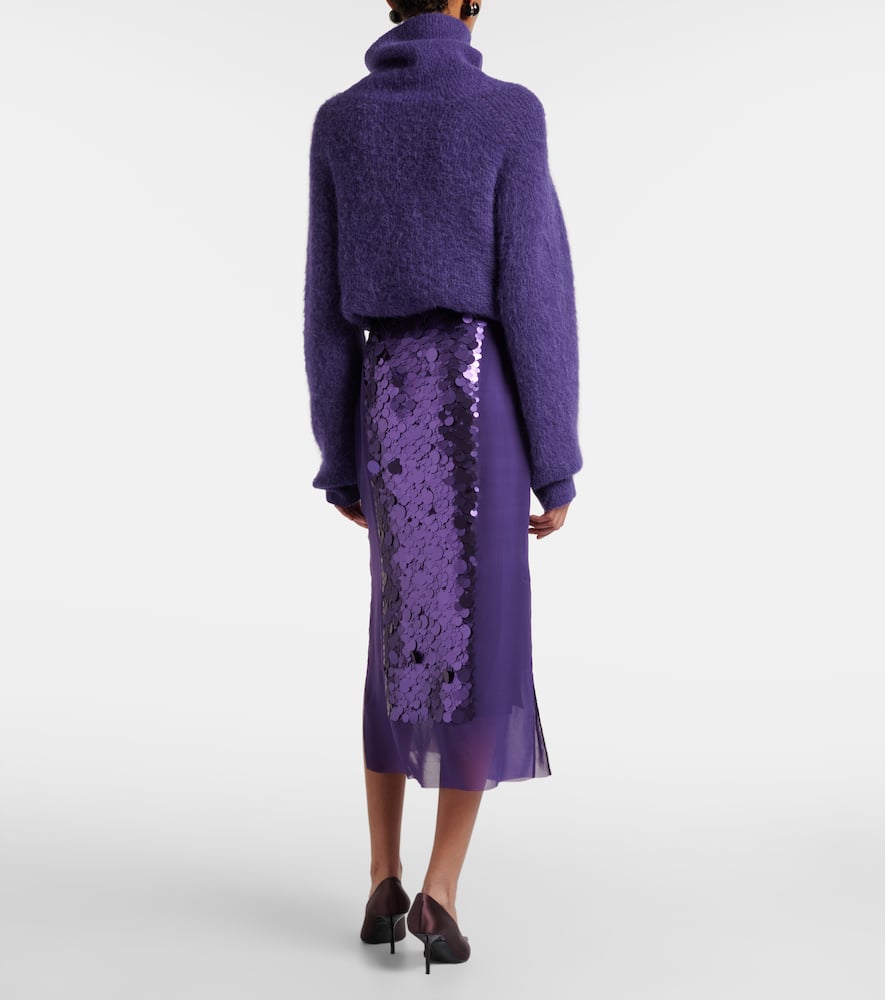Cambo sequined midi skirt