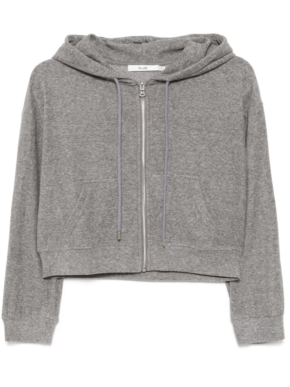 Zipped hoodie - Grey