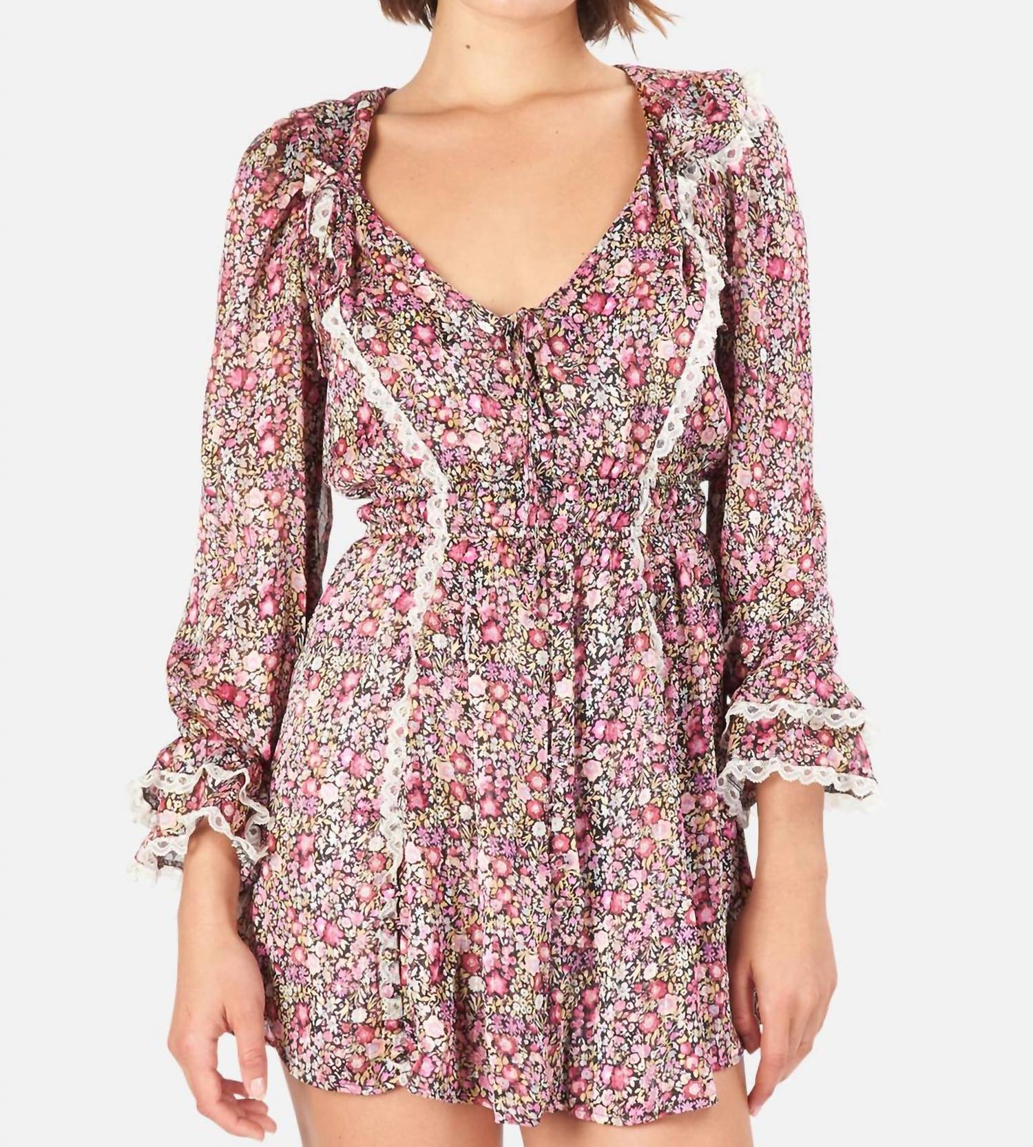Grace Mini Dress In Multi