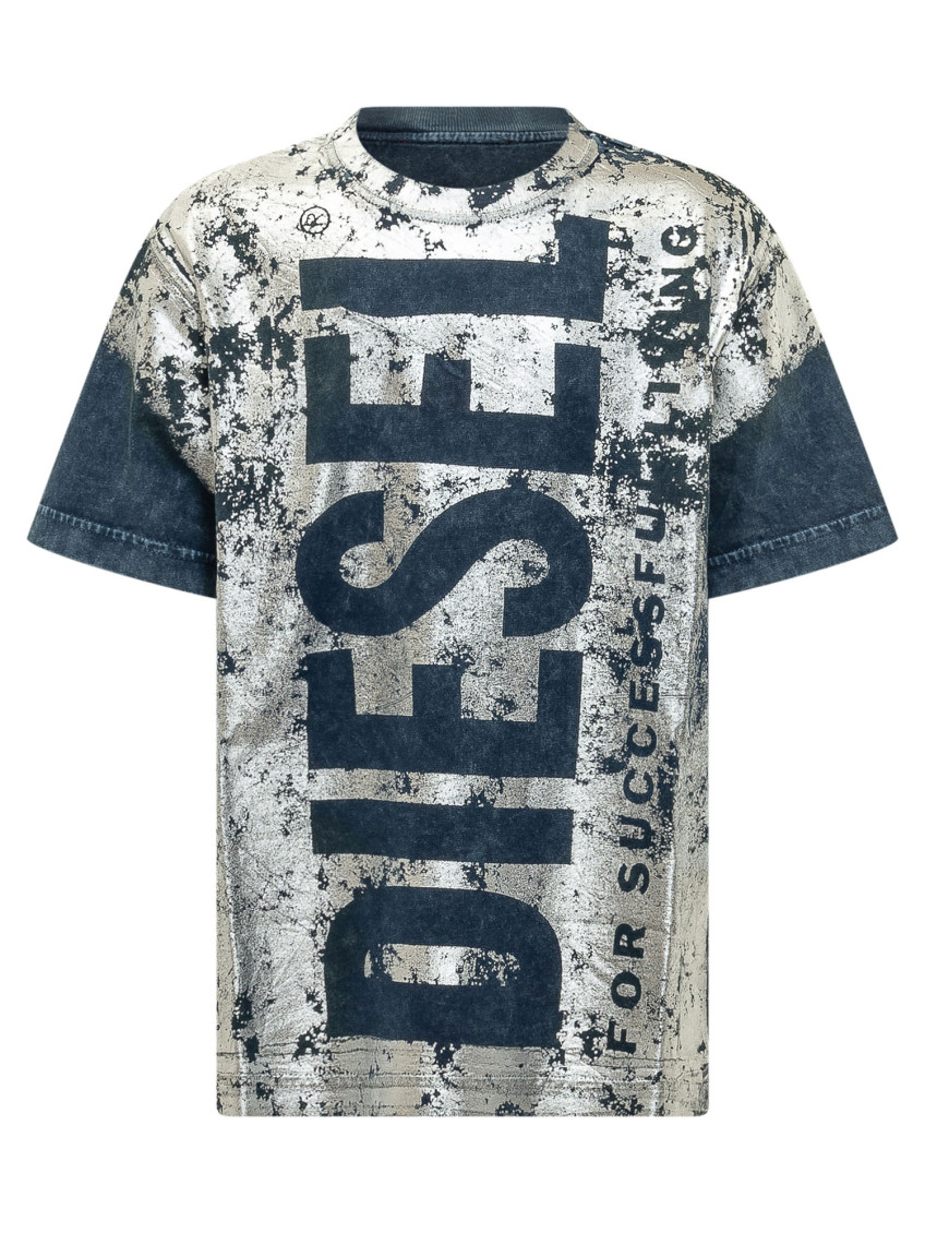 Kids Blue Graphic T-Shirt