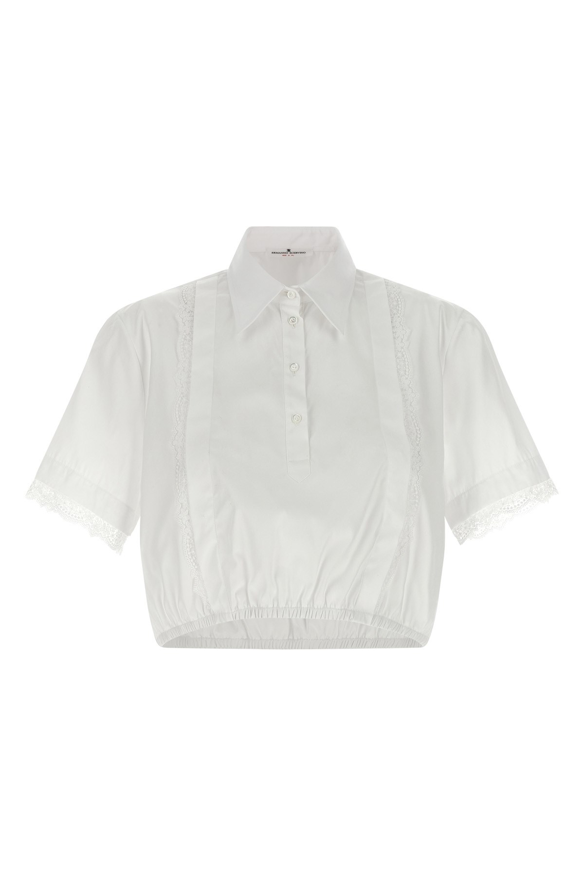 Lace Insert Shirt