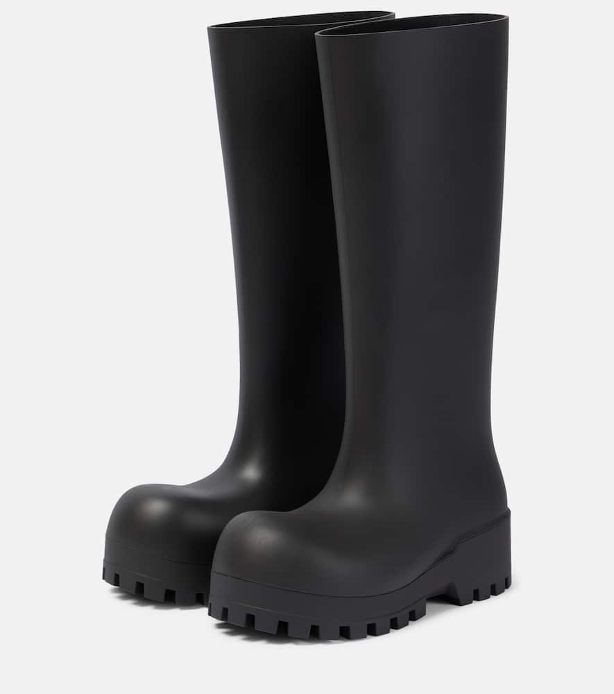 Bulldozer rain boots