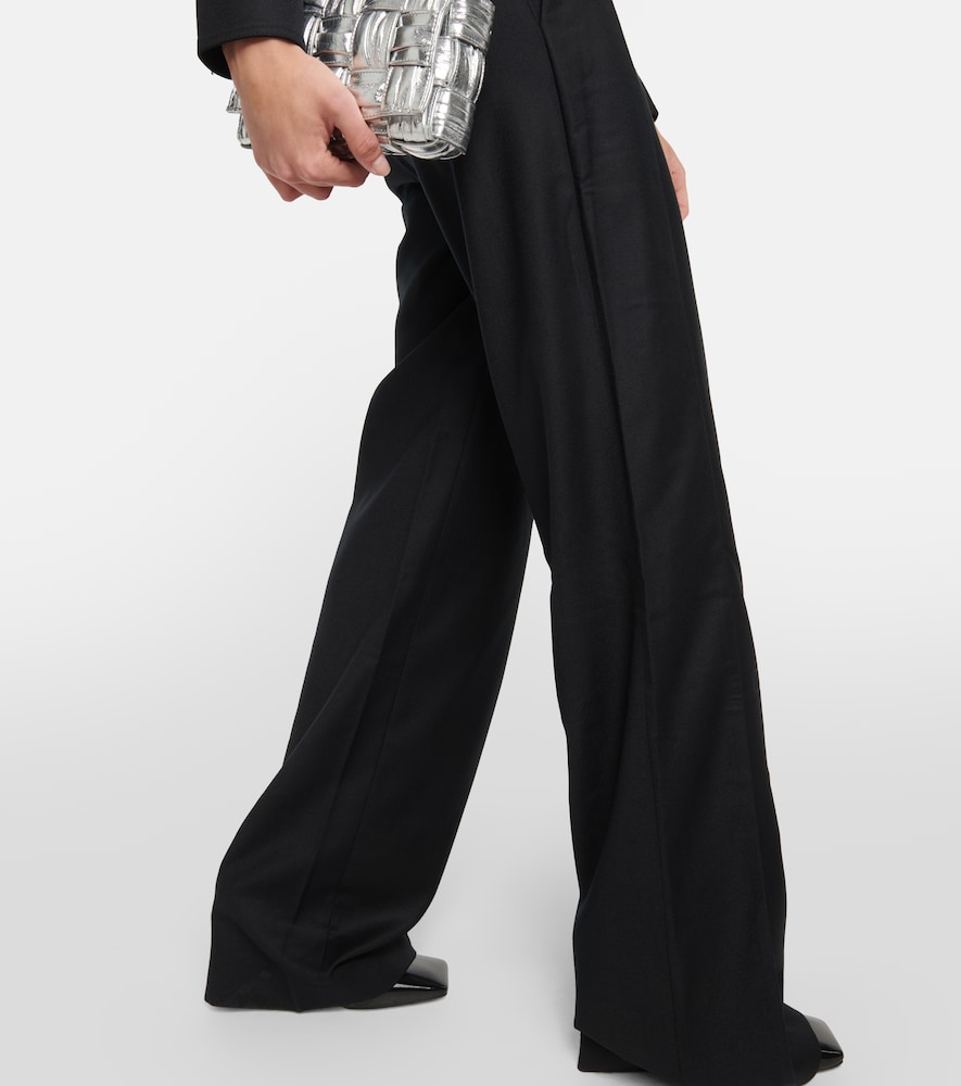 Tio low-rise wool wide-leg pants