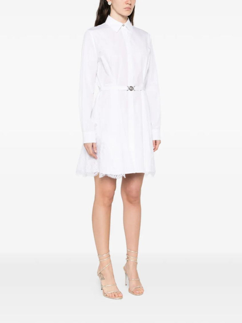 Belted Cotton Shirt Dress