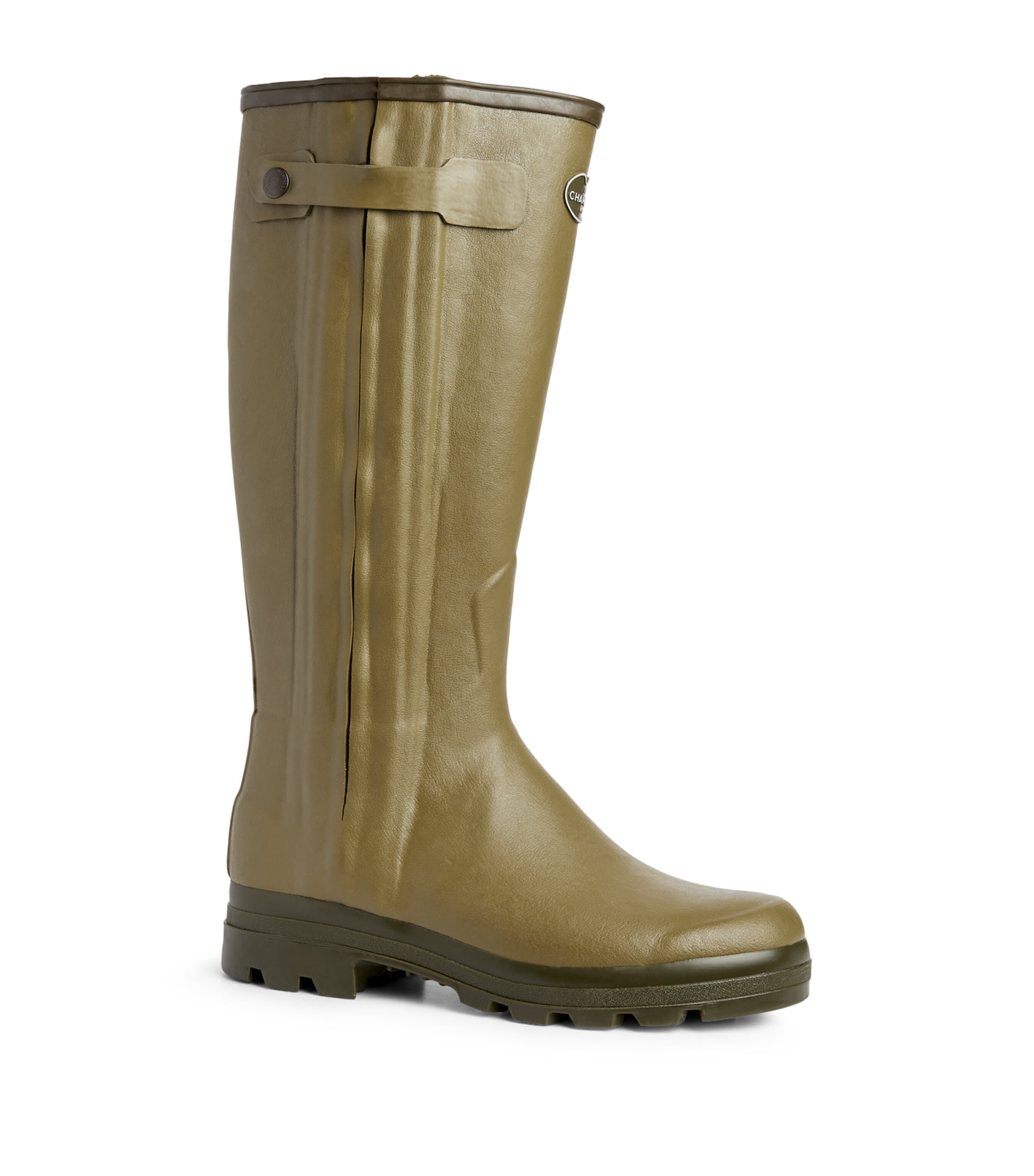 Leather-Lined Chasseur Wellington Boots