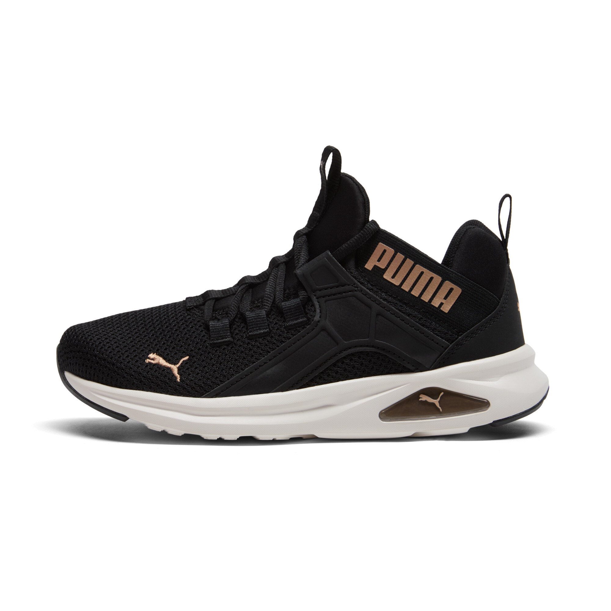 PUMA Enzo 2 Revamp Women's Wide Running Shoes in Black