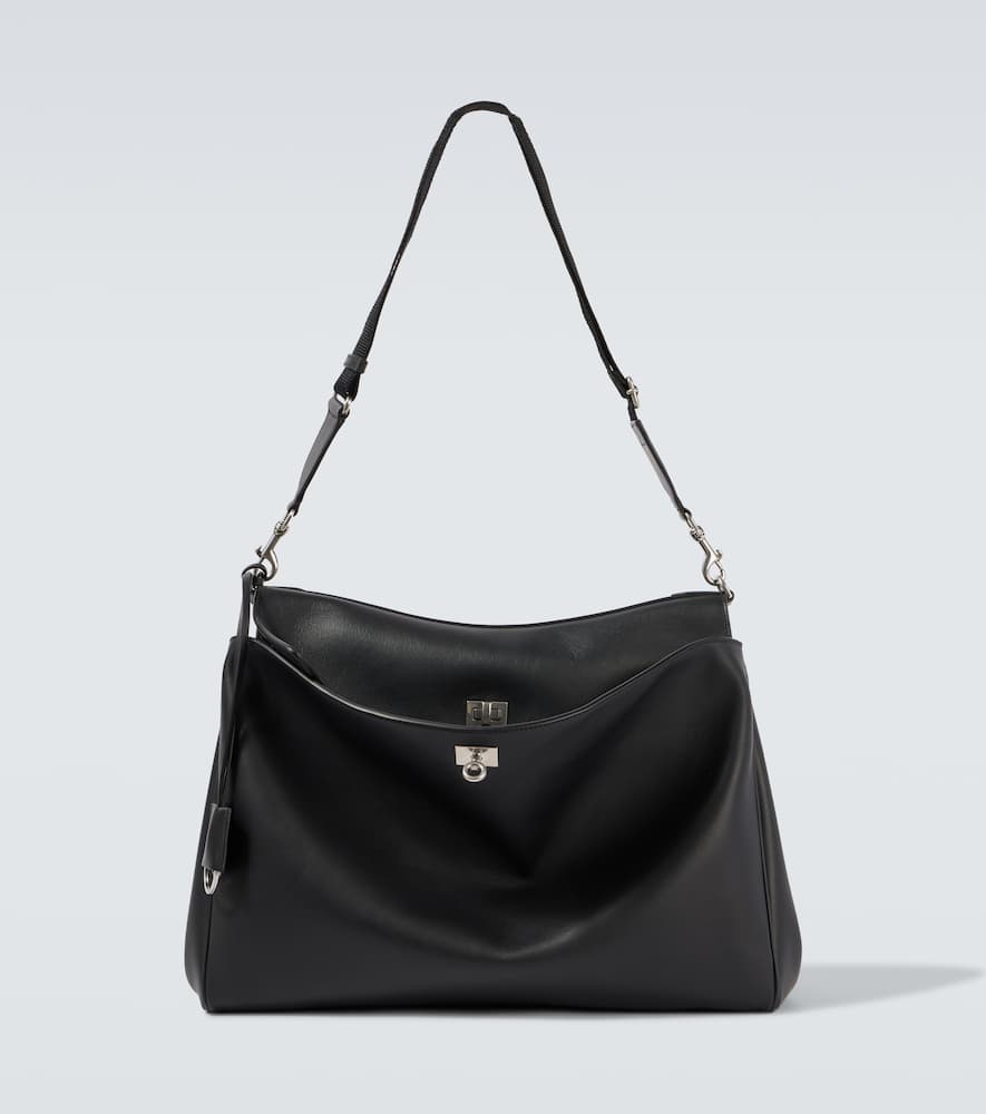 Rodeo leather messenger bag