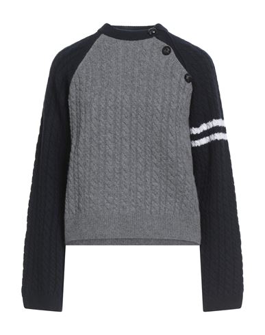Woman Sweater Grey Size L Wool, Cashmere