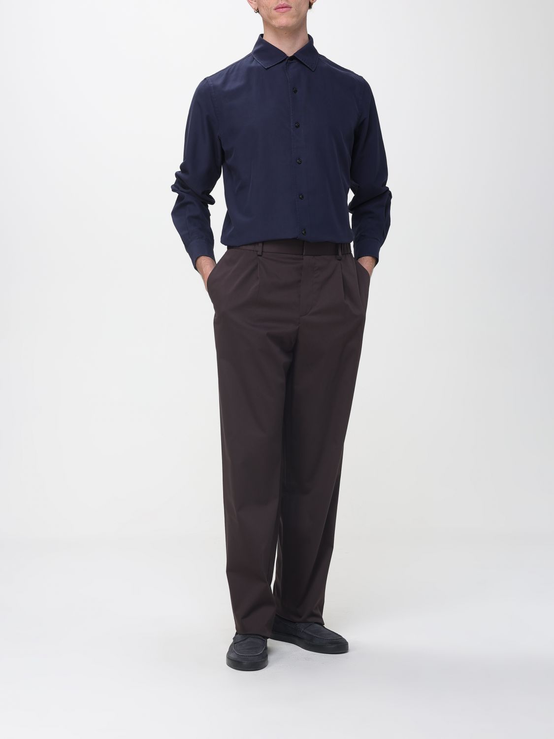 Shirt Men color Navy