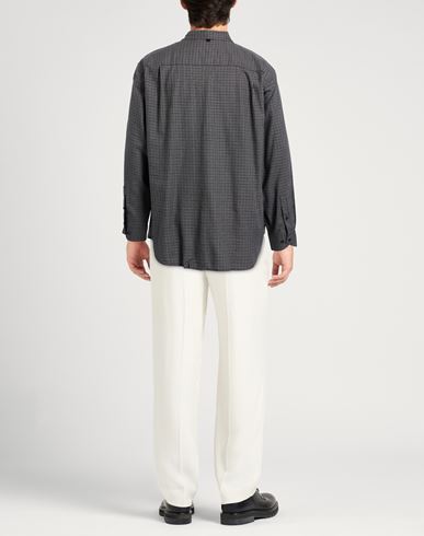 Man Shirt Black Size M Cotton, Viscose